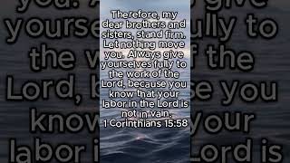 Remain Steadfast And Unmovable In Faith wordofgod goodness god romans828 shorts shortsfeed [upl. by Sivla269]