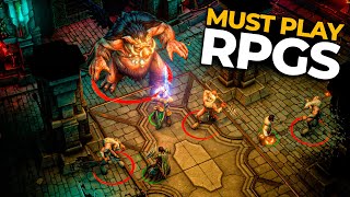 Top 20 Isometric RPGs You Should Play [upl. by Esilrahc]