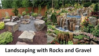 Awesome Landscaping with Rocks and Gravel [upl. by Nalra]