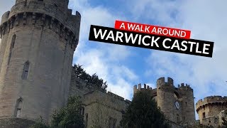 Medieval Warwick Castle A Cinematic Walking Tour in England [upl. by Kant]