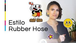 Estilo Rubber Hose  estética retrô [upl. by Emmalee]