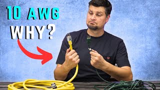 Stop Using the WRONG Extension Cord  How to Choose The Right Size [upl. by Nosdivad206]