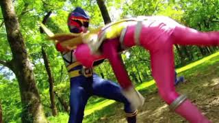 Evil Talon Ranger Park Fight  Power Rangers Dino Charge [upl. by Peper]