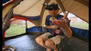 Flying a Drone Inside a Tent [upl. by Ardyce]