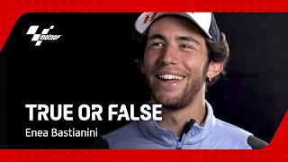 How much do MotoGP riders know about themselves  Enea Bastianini [upl. by Elenaj]