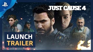 Just Cause 4  Launch trailer  PS4 [upl. by Nojad]