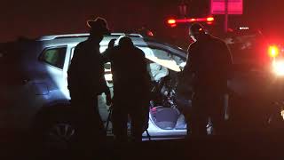 Fatal Wrong Way Crash on Meadowbrook State Parkway  Hempstead NY [upl. by Hofstetter]