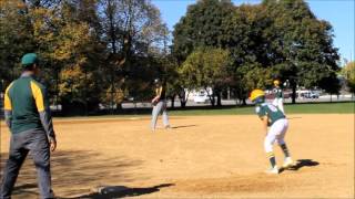 Warriors Baserunning Progression  Youth Baseball Instruction [upl. by Dnalloh]