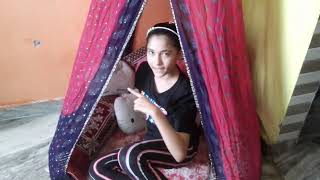 How to make DIY teepee tent [upl. by Ettenrahc825]