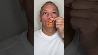 ASMR AMOS BUBBLE GUM EYEBALL CANDY ORANGE FLAVOR [upl. by Relyat]