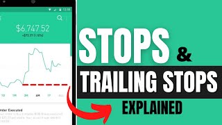 Stops and Trailing Stops Explained Stops Stop Limit Trailing Stop Trailing Stop Limit [upl. by Ruddie]