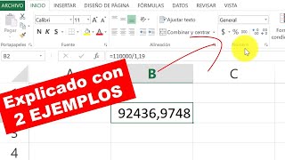 REDONDEAR decimales en EXCEL Sin Función Aproximar DECIMALES [upl. by Erminia943]