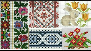 New amp Latest Cross Stitch or Dosuti Design  Table Cloth and Pillow Cover Embroidery Design [upl. by Head827]