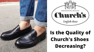 Is the quality of Churchs shoes decreasing  Unboxing Churchs Pembrey Loafers [upl. by Eberta951]