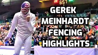 Gerek Meinhardt Fencing HIGHLIGHTS  Hot Stuff [upl. by Raclima]