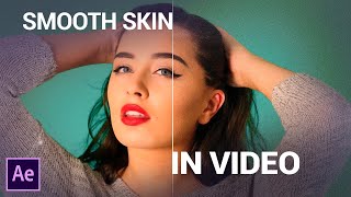 After Effects Smooth Skin Tutorial [upl. by Marabelle]