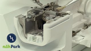 Bernina Overlock L850 – Reinigen und Ölen [upl. by Ahc]