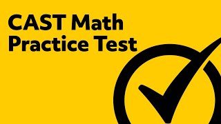 Free CAST Math Practice Test [upl. by Ettenauq229]