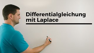 Differentialgleichung mit Laplace lösen Unimathematik Laplacetransformation  Mathe by Daniel Jung [upl. by Brandise]