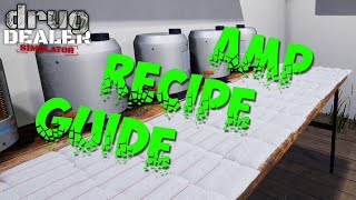 Amphetamine Recipe guide Drug Dealer Simulator [upl. by Enirtak]