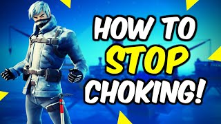 Simple Tips To Stop ChokingPanicking In Fortnite [upl. by Manly]