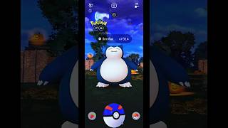 Catching a Snorlax in Pokemon GO Indonesia Shorts Snorlax PokemonGO [upl. by Omarr135]