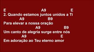 ENTRADA VAMOS CELEBRAR  MINISTÉRIO AMOR E ADORAÇÃO [upl. by Nirtiak]