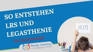 So entstehen LRS LeseRechtschreibSchwäche  Legasthenie  Die Denkstrategie [upl. by Sardella]