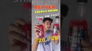 Sting vs Fast Energy Drink Which One Boosts Your Energy More [upl. by Ilan]