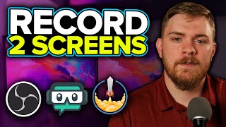 How To Record 2 Screens in OBS  Advanced OBS Tips amp Tricks [upl. by Euqininod]