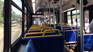 BeeLine Bus Ride Neoplan AN460 519 Route 40 from Westchester Medical Center to White Plains [upl. by Edithe]