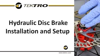 Hydraulic Disc Brake Installation and Setup [upl. by Ricardo889]