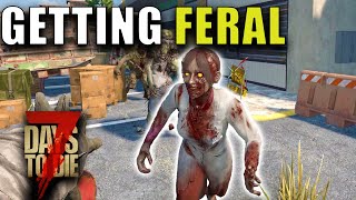 Getting FERAL Around Here  AGILITY No Traders  7 Days To Die Version 12 Gameplay [upl. by Lawry]