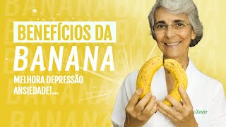 Benefícios da banana melhora depressão ansiedade [upl. by Ulric841]