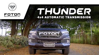 FOTON THUNDER 4X4 AUTOMATIC TRANSMISSION [upl. by Ennahgem]