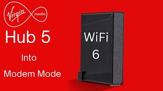 How to put the Virgin Media Hub 5 into Modem Mode [upl. by Nino]