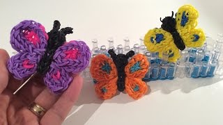 Rainbow Loom Nederlands vlinder [upl. by Namrehs232]