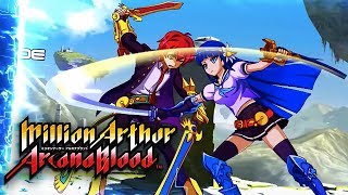 Million Arthur Arcana Blood  Official Launch Trailer [upl. by Arriaet]