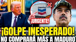 🚨DONALD TRUMP COMIENZA LA GUERRA CONTRA REGIMEN DE NICOLAS MADURO NO COMPRARA MAS PETROLEO✊🇻🇪 [upl. by Enajiram867]