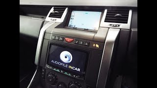 Range Rover Sport Navigation Upgrade with Apple CarPlay [upl. by Adnilec]