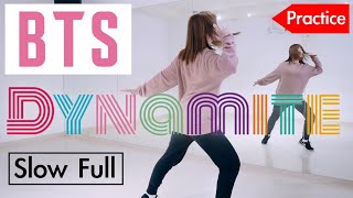 【練習用】BTS Dynamite  フル・スロー [upl. by Newhall]