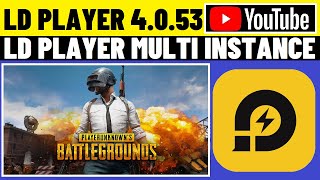 How to Create LDPlayer 4 MultiPlayer Instance  LDMultiPlayer4  LDPlayer Instance  LDPlayer 4053 [upl. by Ominoreg]