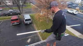 How to install drip edge on a roof [upl. by Maillw]