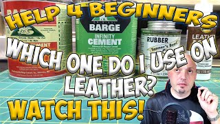 What CementGlue do I use on Leather [upl. by Quince]