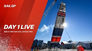 LIVE 2021 Great Britain SailGP  Day 1 [upl. by Akilaz886]