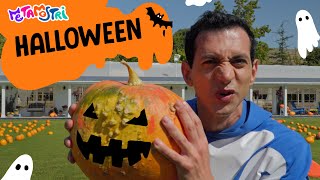 🎃😱👻MEME E TATA COLORANO LE ZUCCHE SPAVENTOSE NEL GIARDINO DI HALLOWEEN [upl. by Avin]