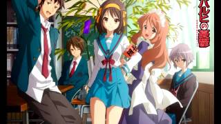 The Melancholy of Haruhi Suzumiya  Aru Ame no Hi Someday In the Rain 15 Minute Extension [upl. by Arreis]