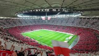 Polska vs Anglia  8092021 PGE Narodowy  Hymn Polski [upl. by Gladdy620]