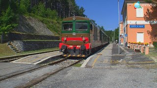 La quotTransiberiana dItaliaquot arriva a Campo di Giove AQ [upl. by Romonda]