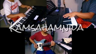 Kamsahamnida  Planetboom  Guitar amp Synth Cover [upl. by Inaoj]